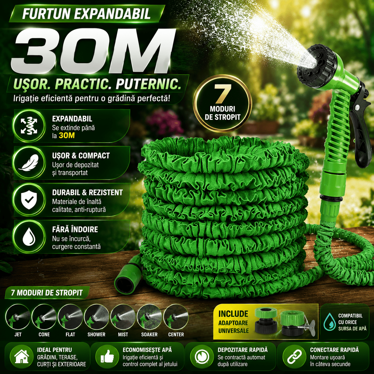 Furtun Extensibil AquaFlex™