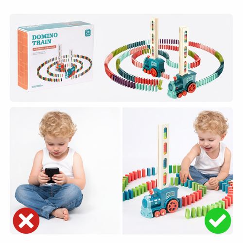 Trenulețul SmartDomino™