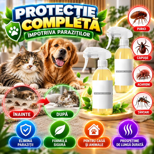 Spray Anti-Paraziți PetGuard™